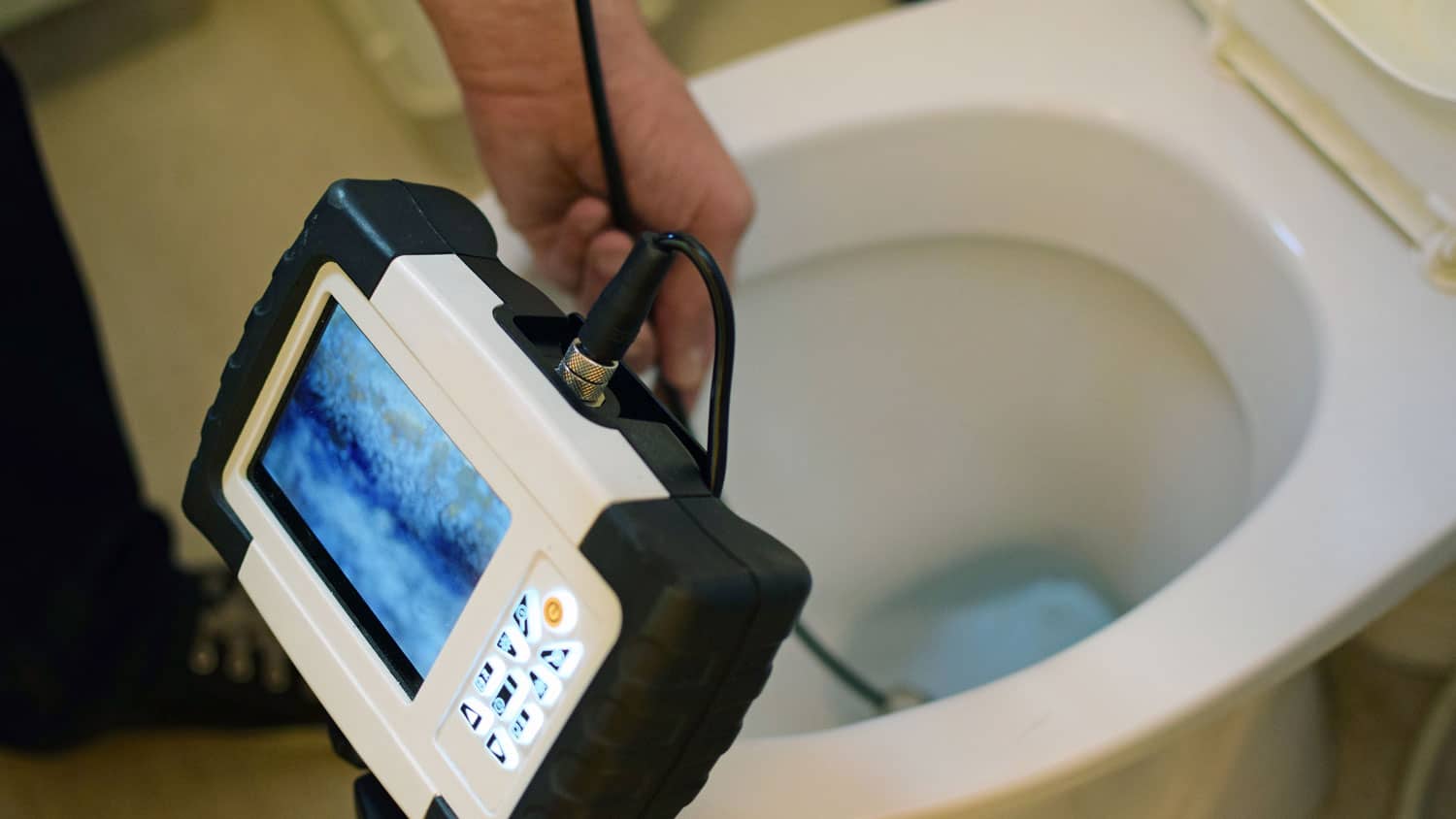 Sewer Inspection with camera - Expert Services of Utah