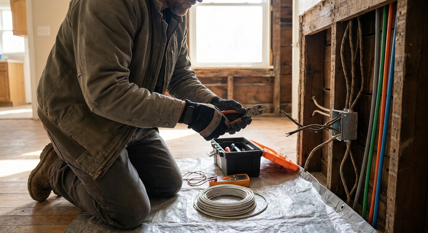 Electrical rewiring for older Utah homes