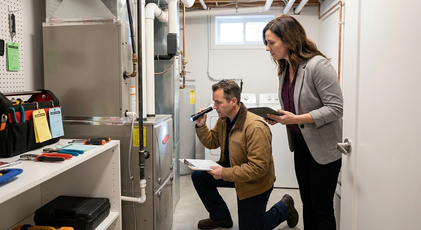 Furnace maintenance plans for landlords and property managers