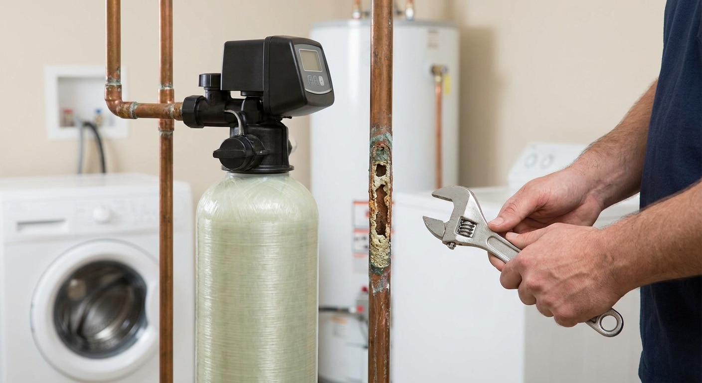 How to prevent hard water damage to pipes and appliances