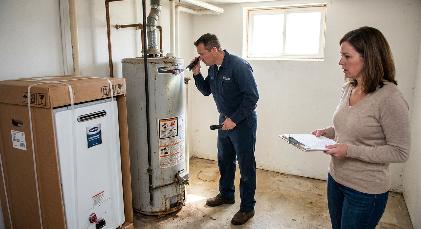 Signs you need a water heater replacement not a repair